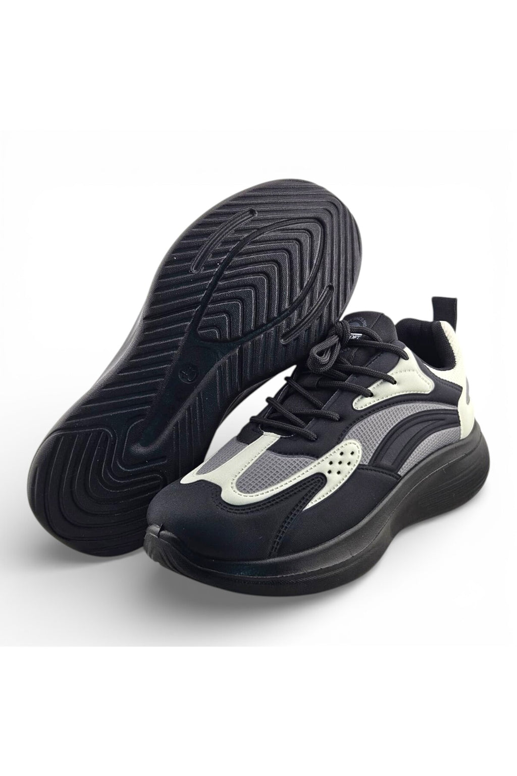 Black / Dark Grey / Off White