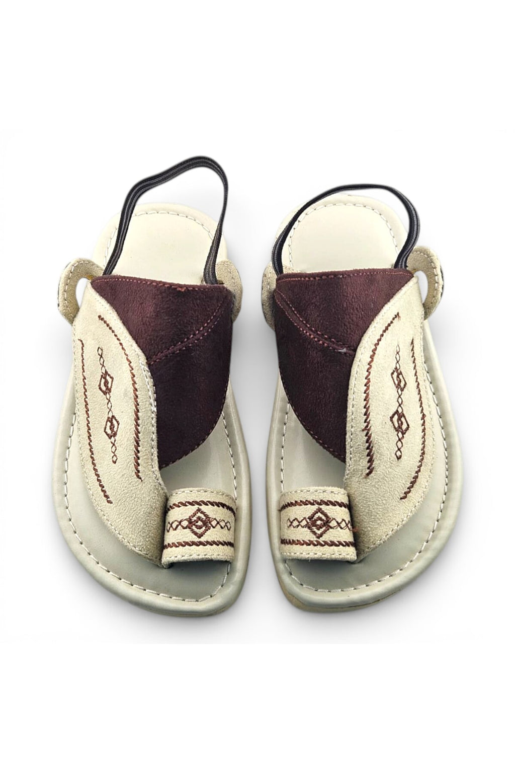 Cream / Brown