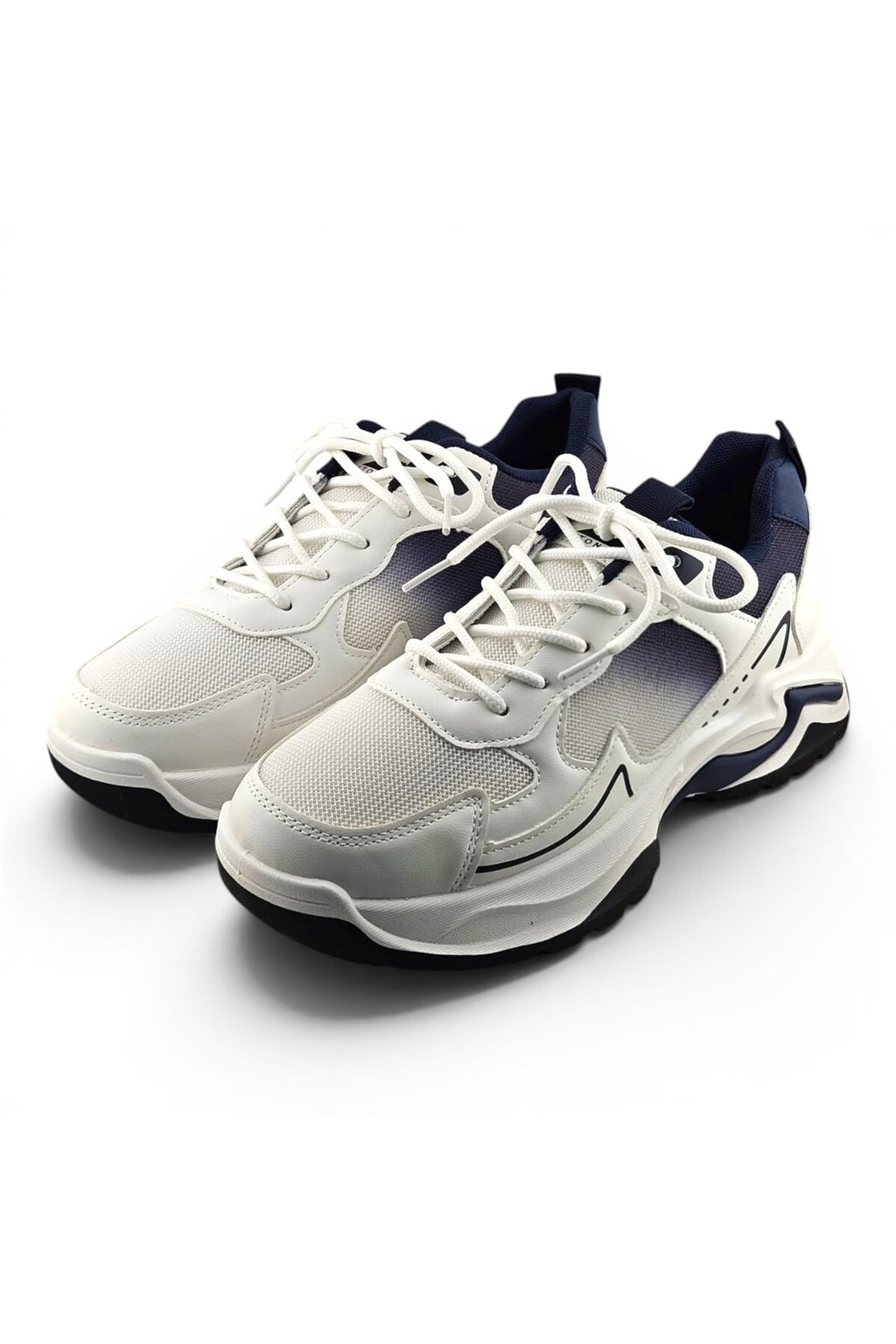 White / Navy / Grey