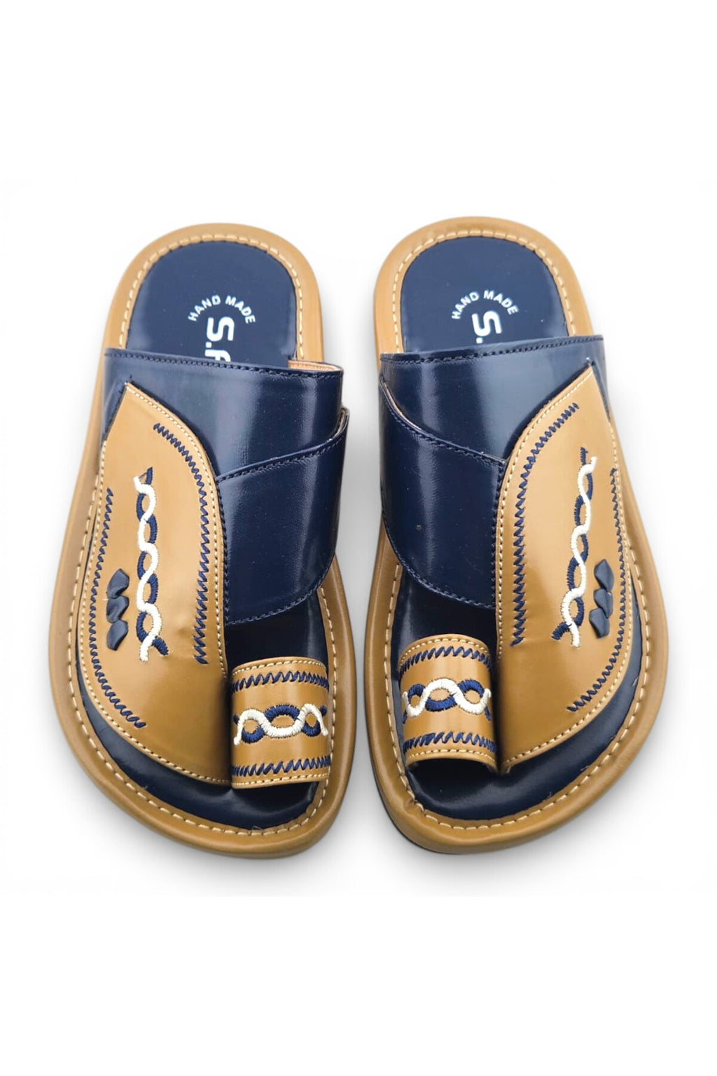 White / Navy
