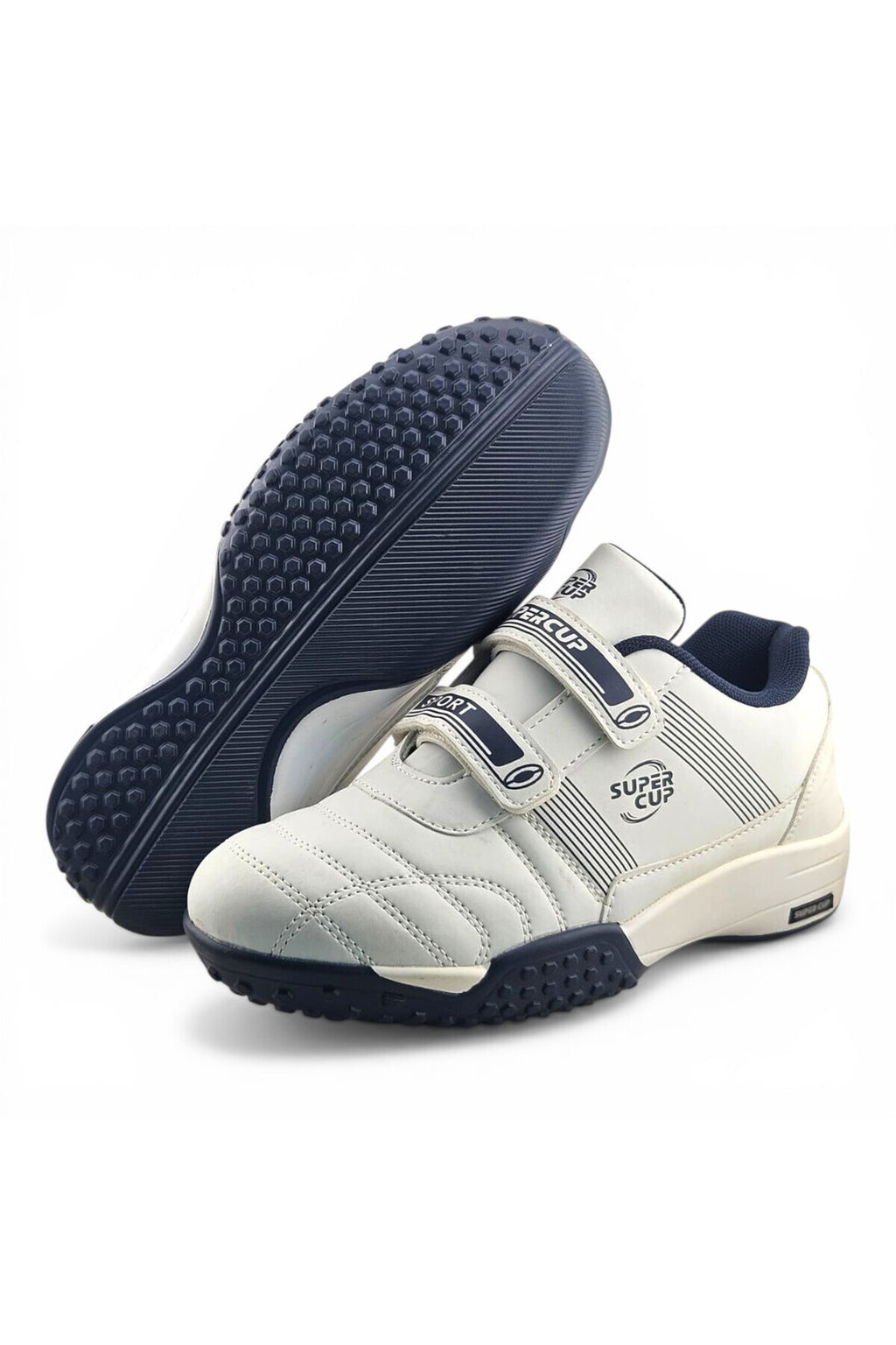 White / Navy