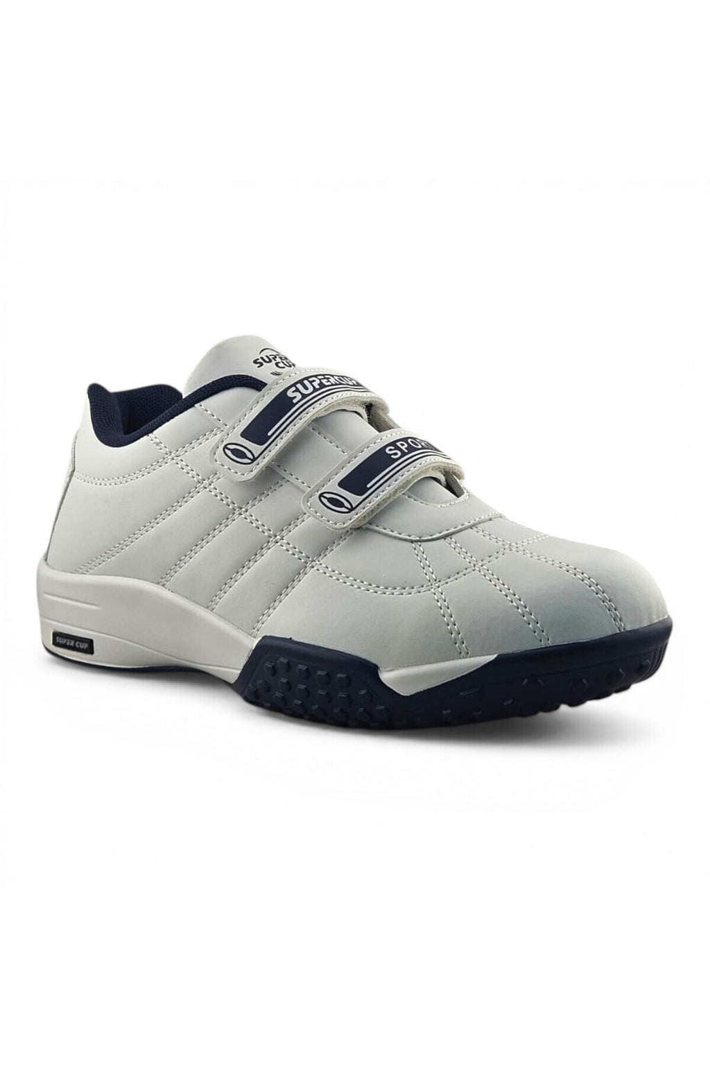White / Navy