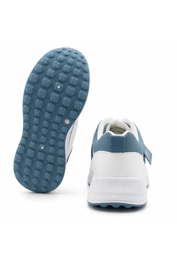 White / Sky Blue