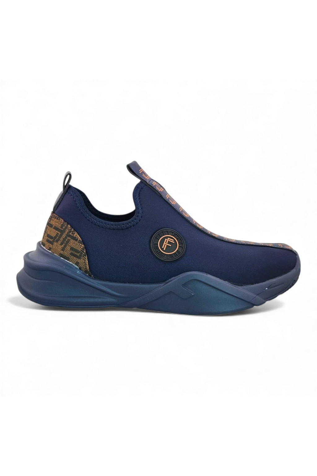 Navy / Brown