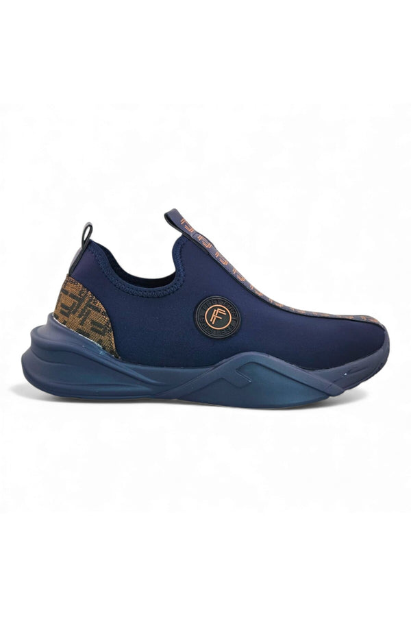 Navy / Brown