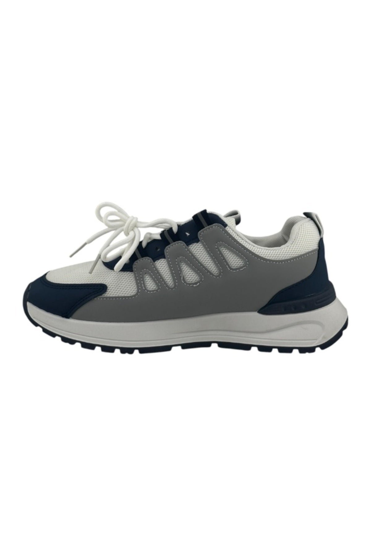 White / Navy