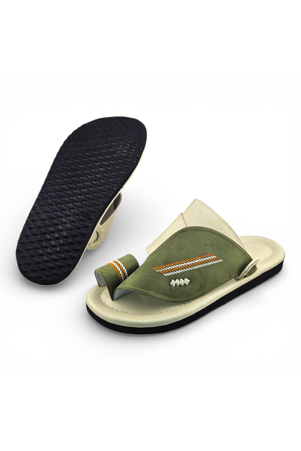 Olive / Cream