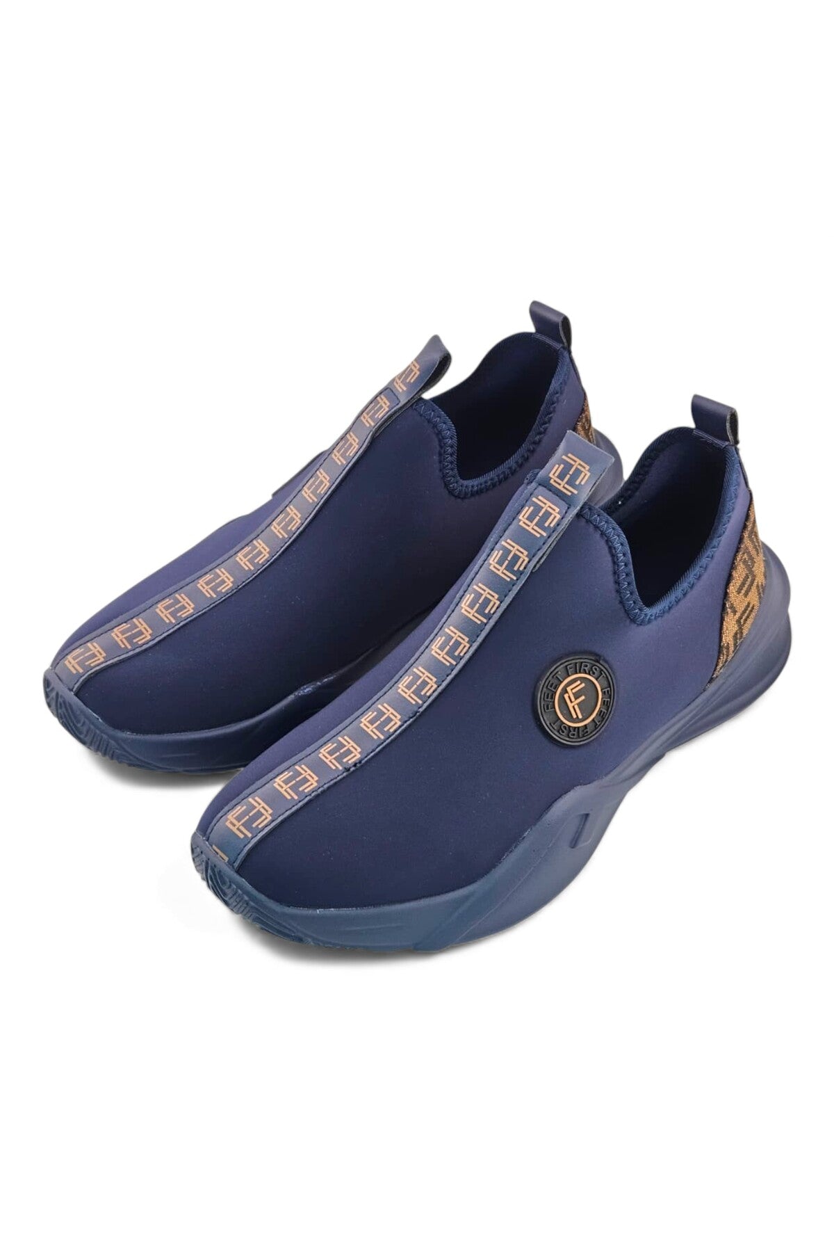 Navy / Brown