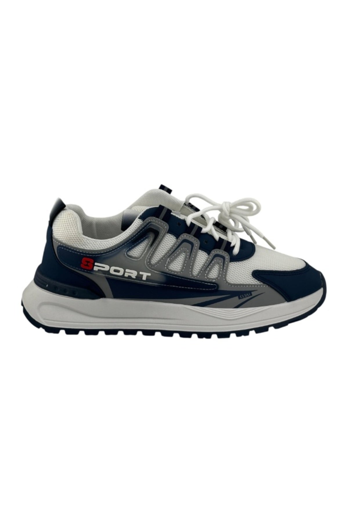 White / Navy