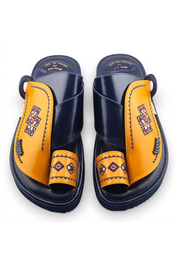Navy / Yellow