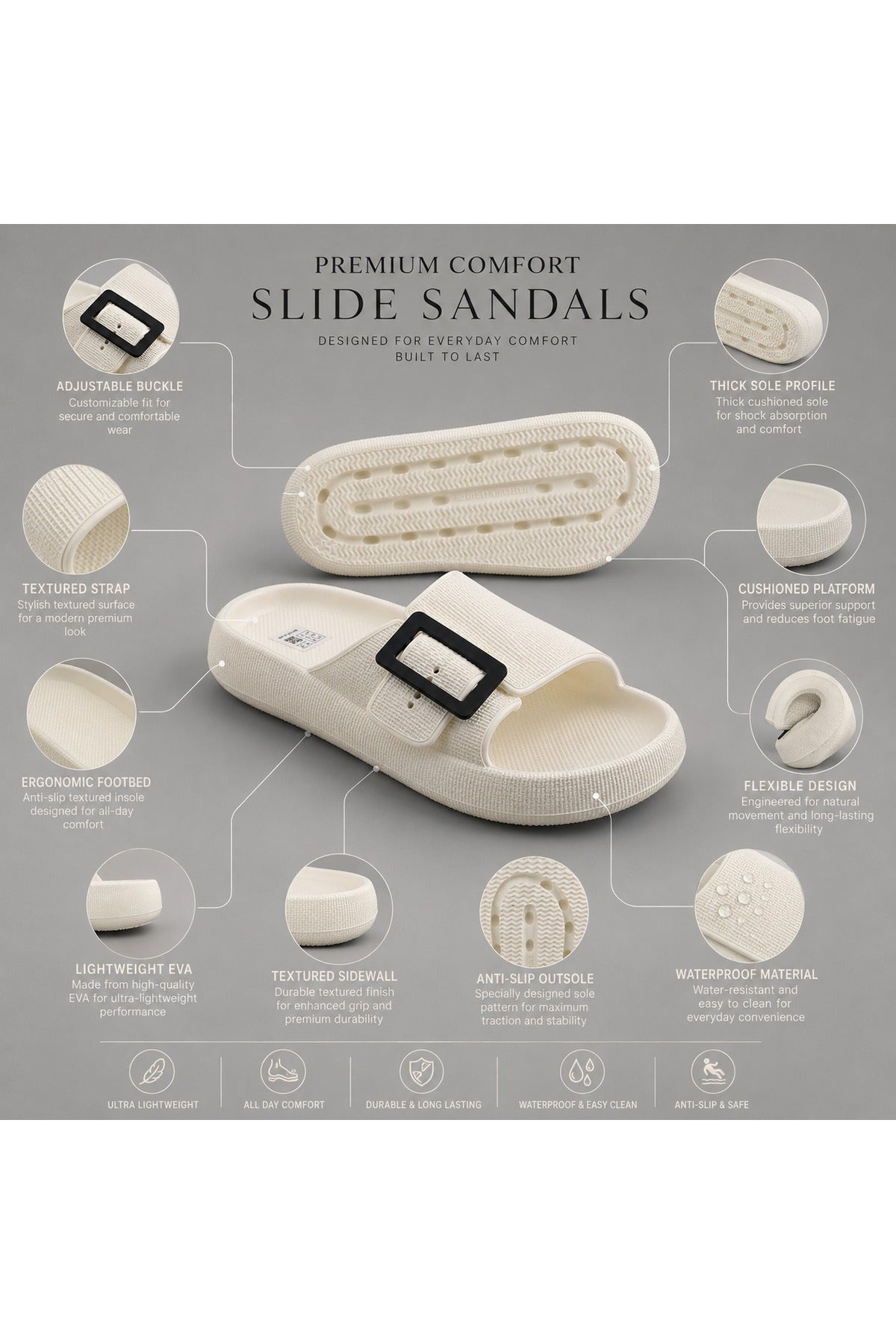 Feet First Kids' Everyday Comfort Sandals Secondary image