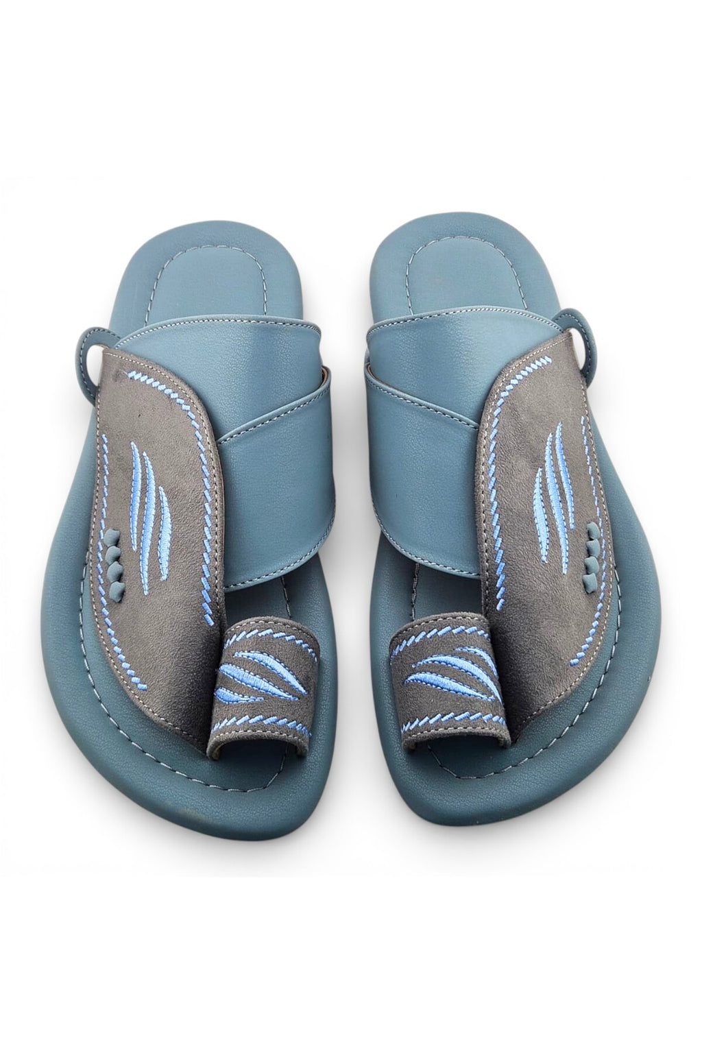 Light Grey / Light Sky Blue