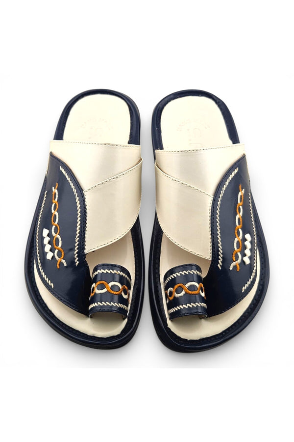 White / Navy