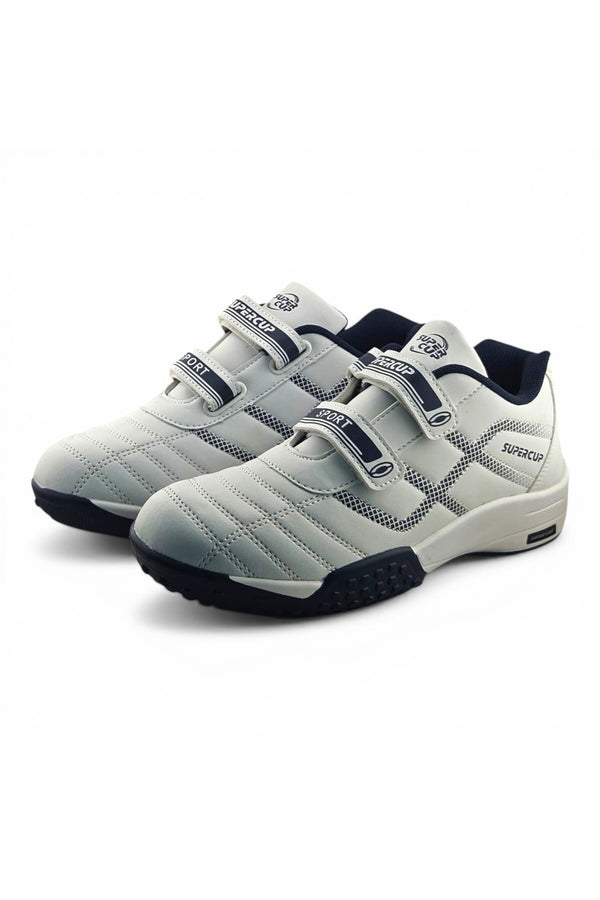 White / Navy