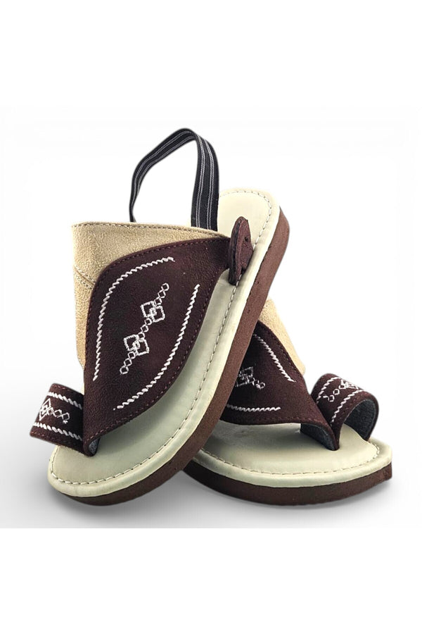 Cream/Brown