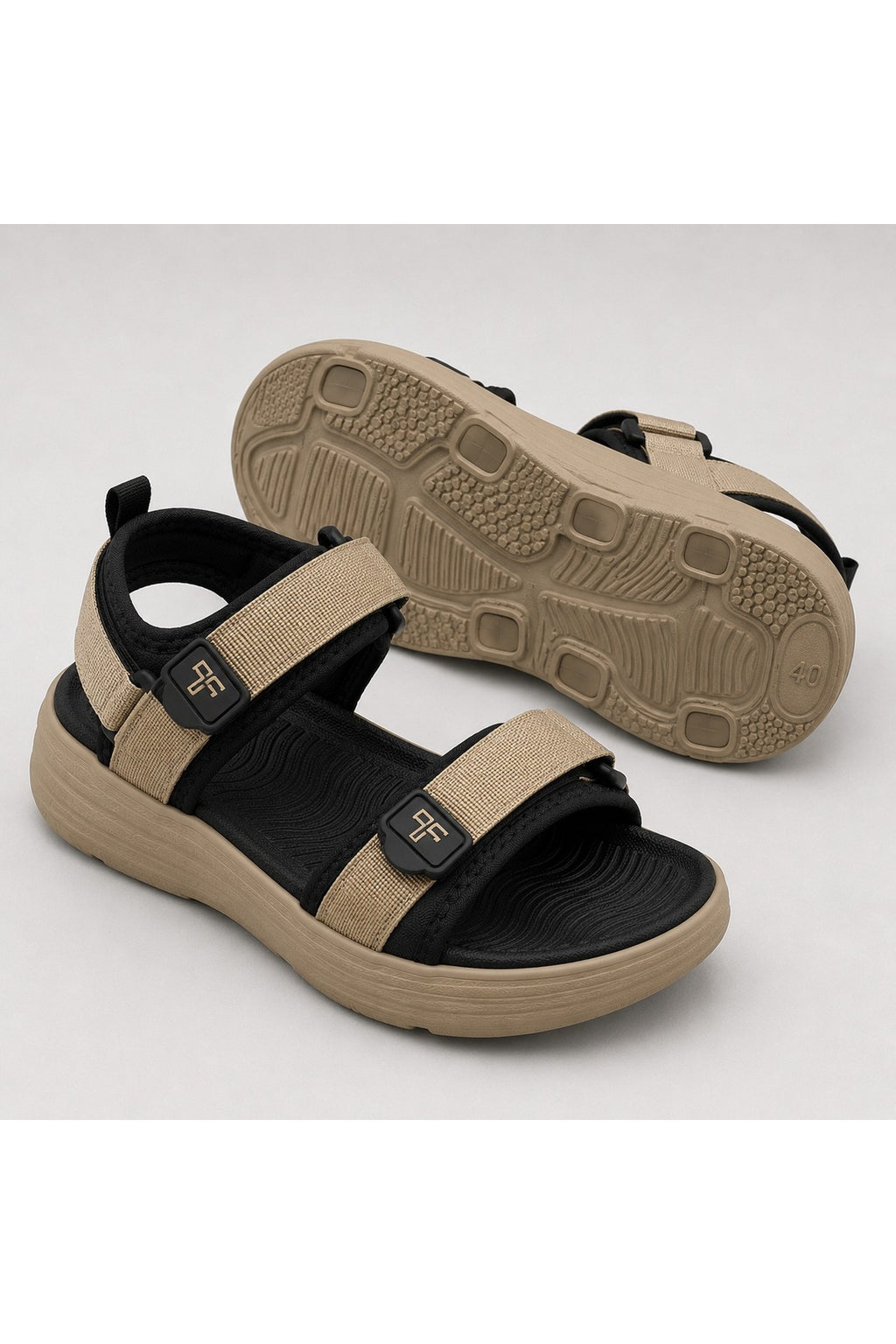 Khaki / Black