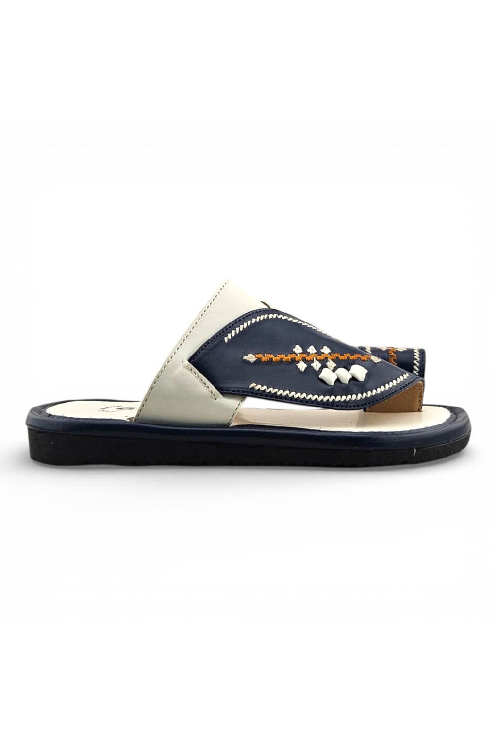 White / Navy
