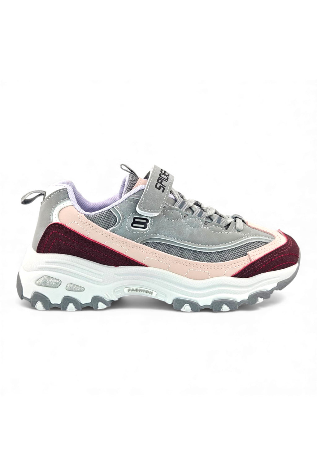 Grey / Pink / Coffee