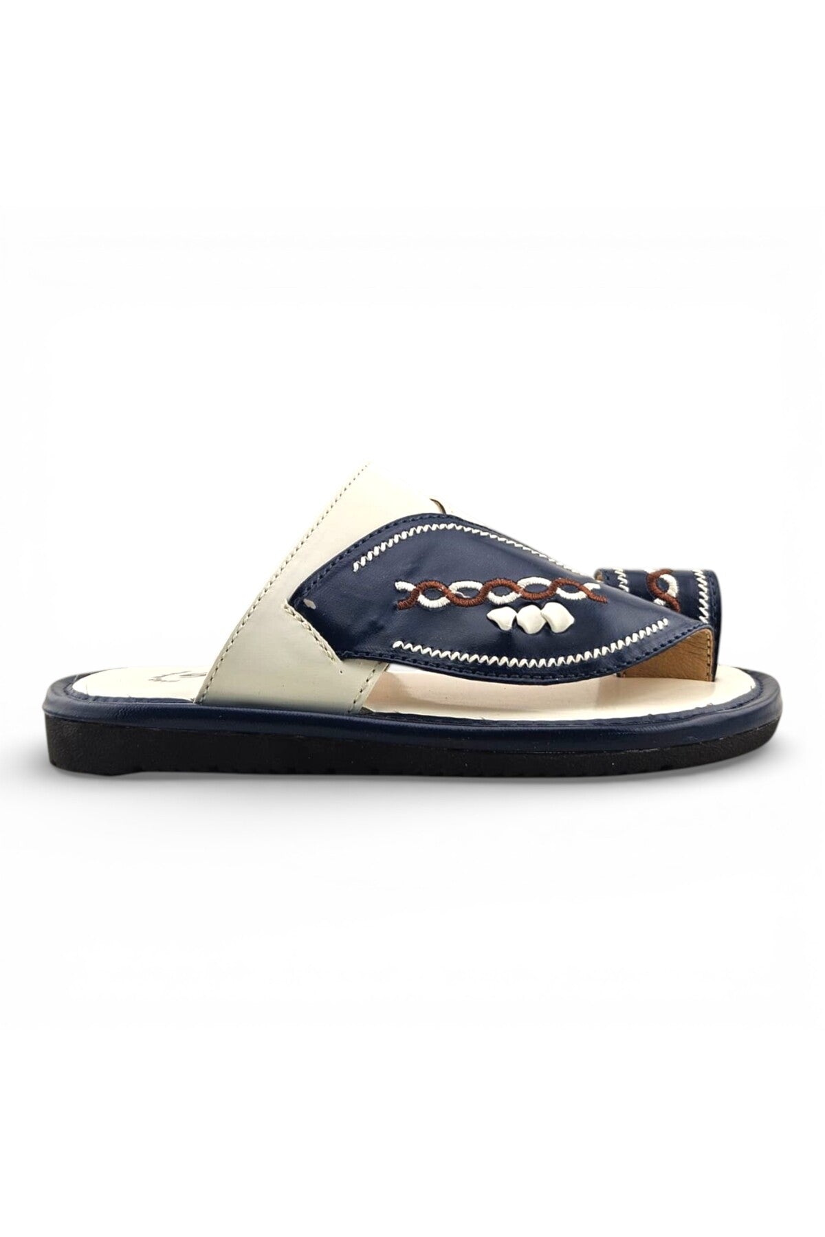 White / Navy