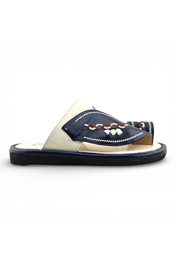 White / Navy