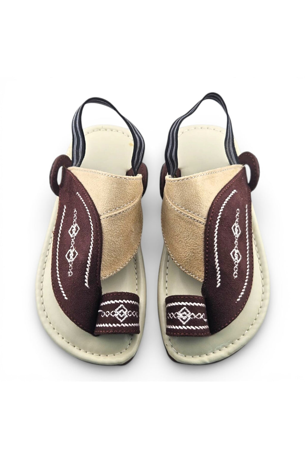 Cream/Brown