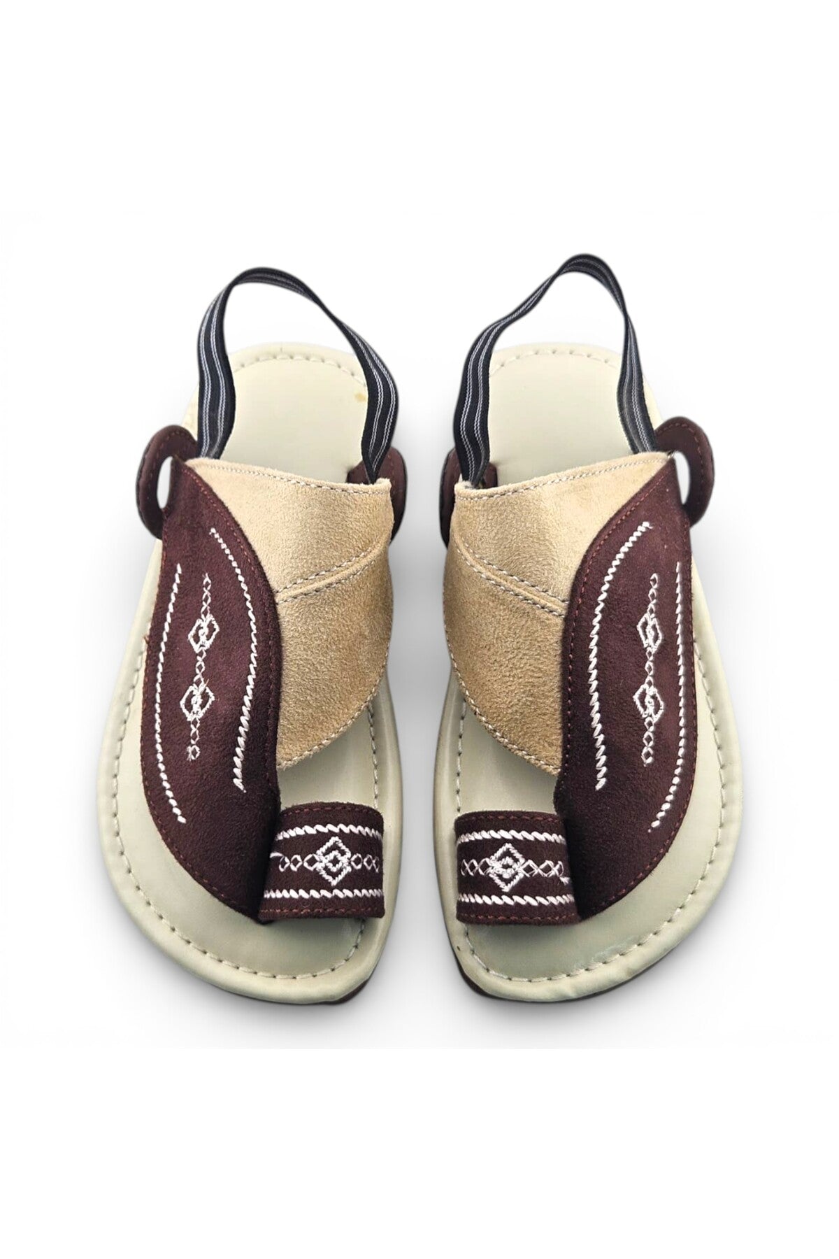 Cream/Brown