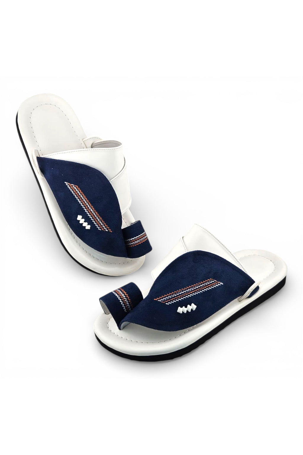 Navy / White