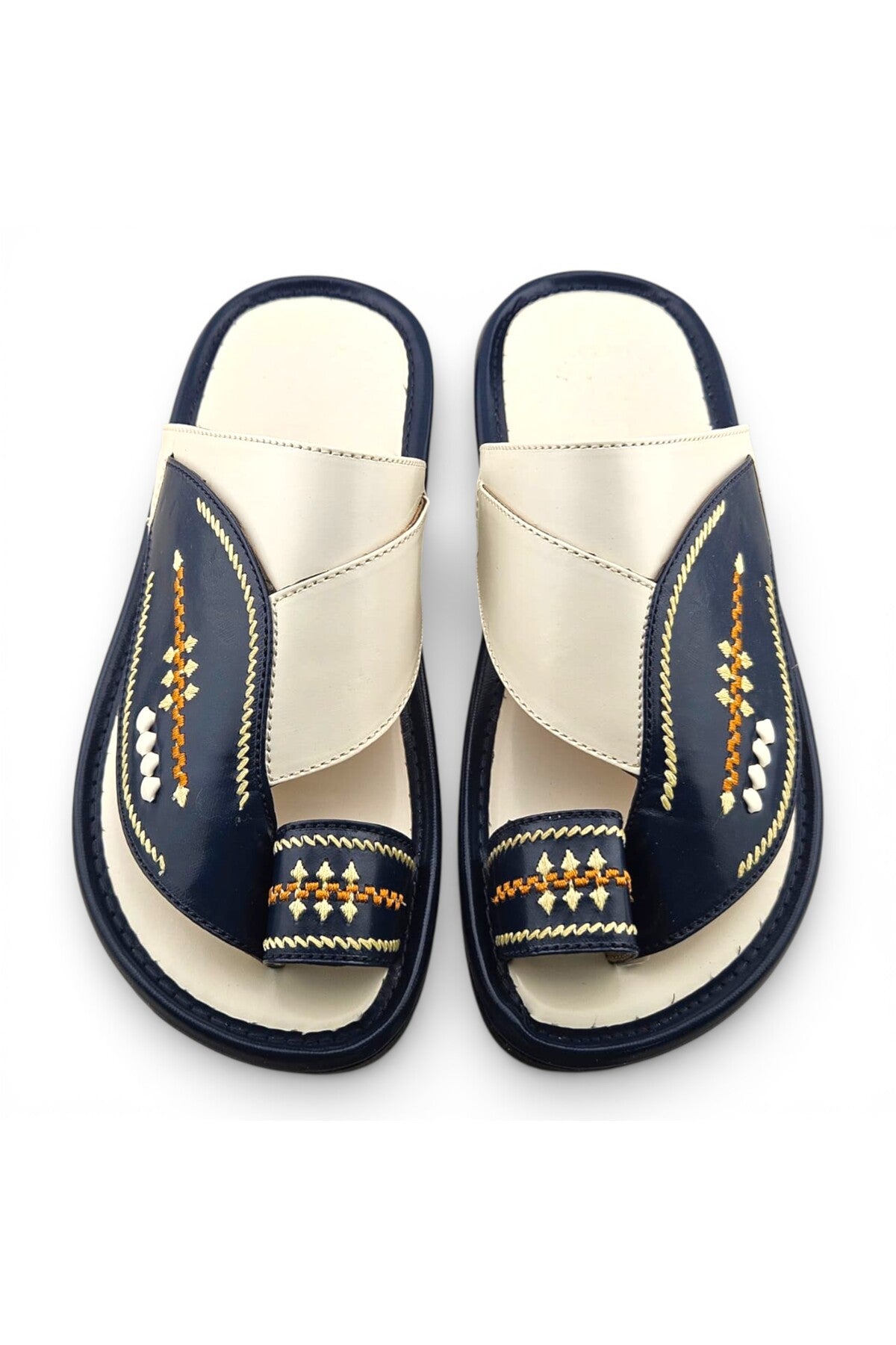 White / Navy