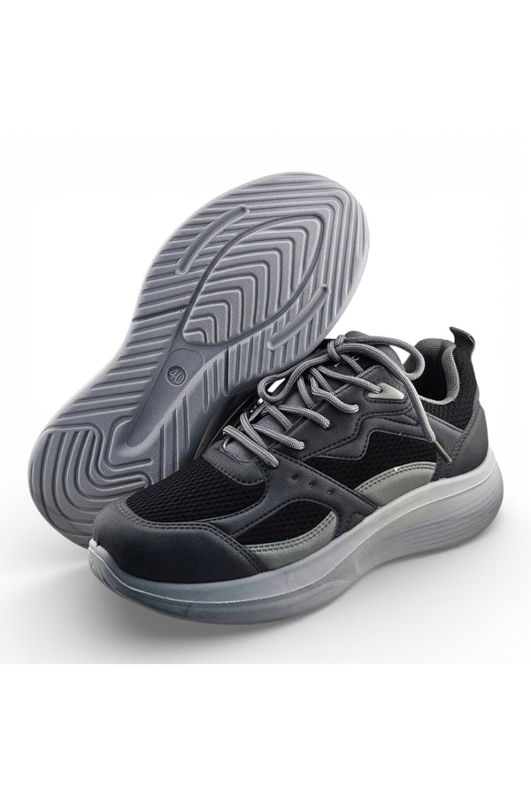 Dark Grey / Black / Light Grey