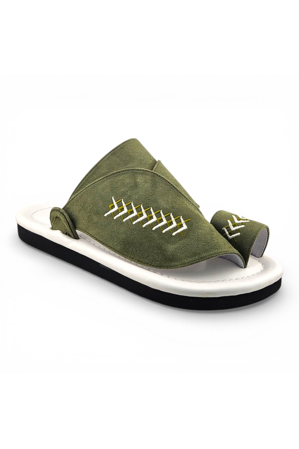 White / Olive