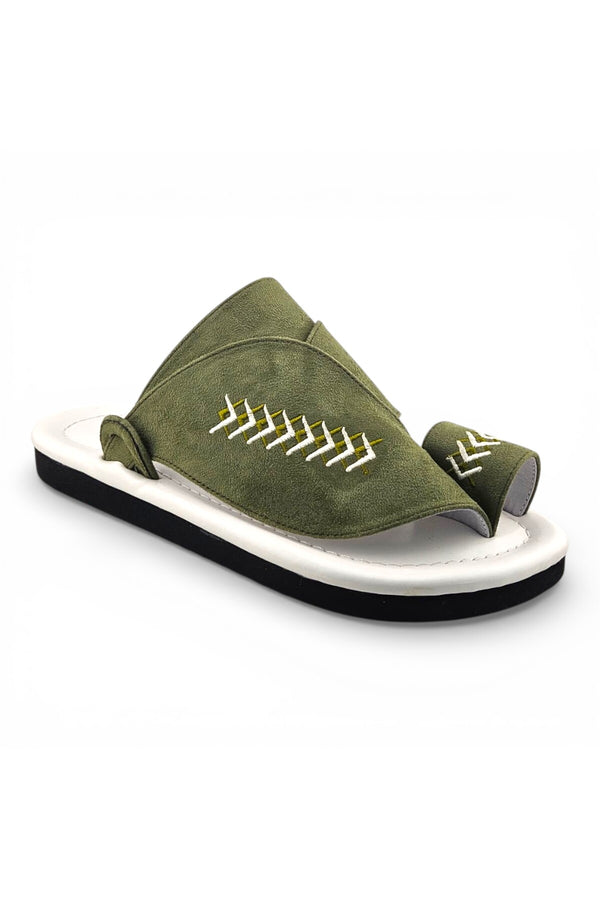 White / Olive