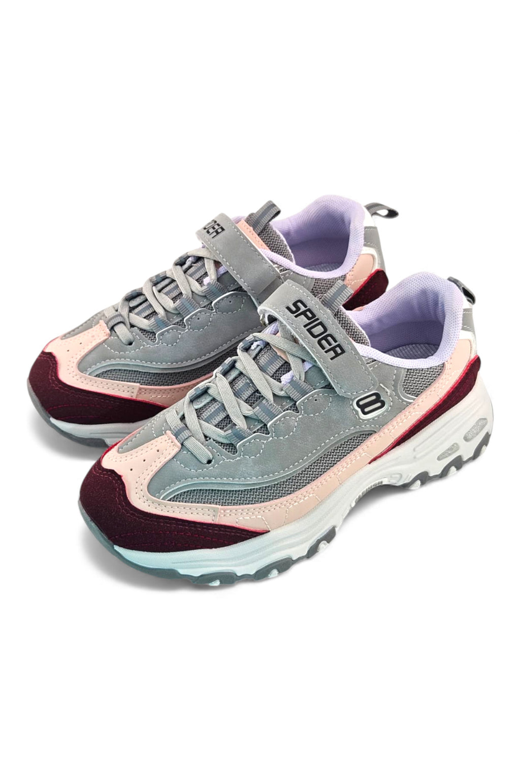 Grey / Pink / Coffee