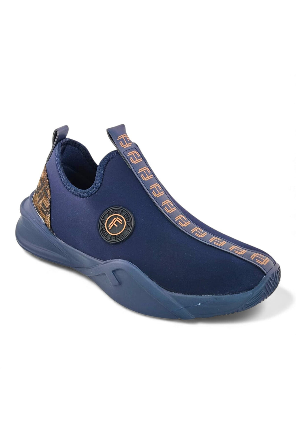 Navy / Brown