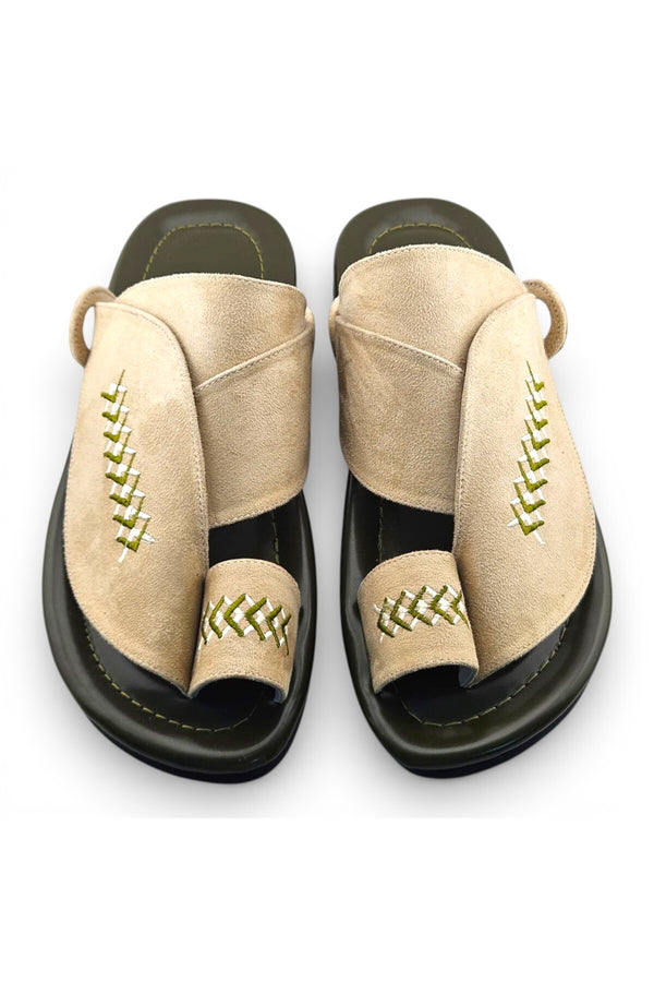 Olive / Cream