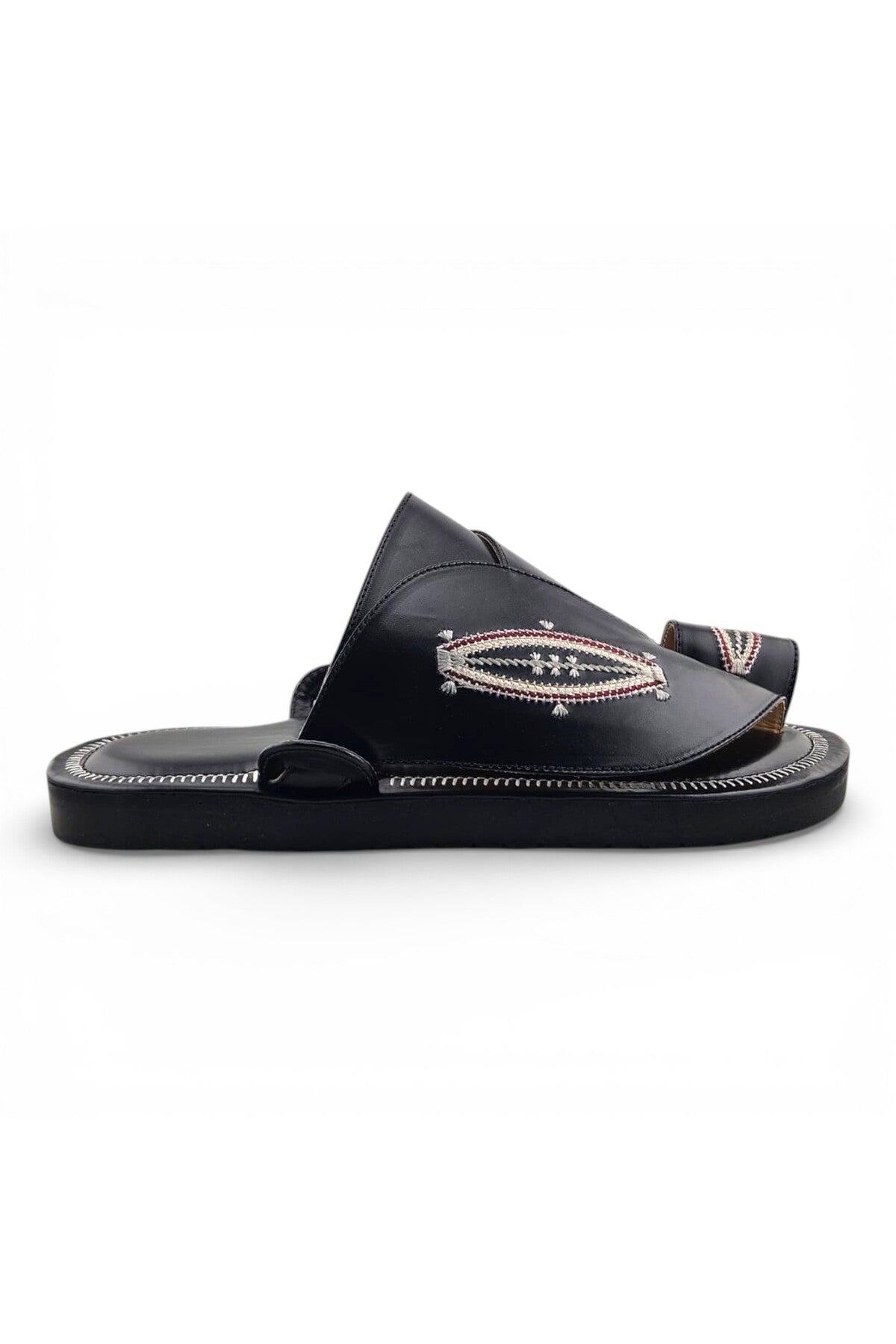 Footprint Men's Embroidered Comfort Arabic Sandals (Sharqi) Secondary image
