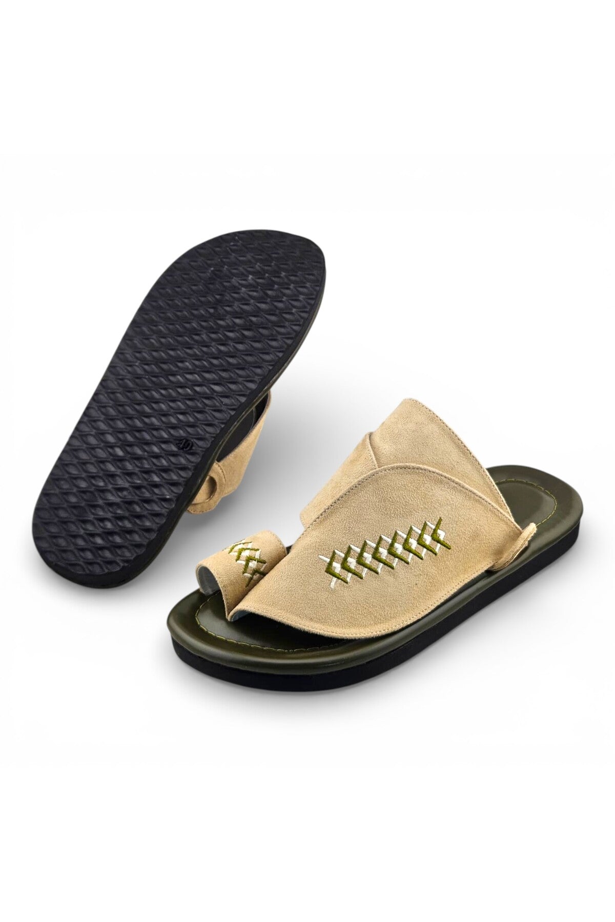 Olive / Cream