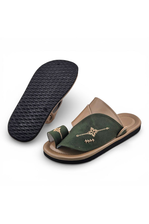 Olive / Light Beige