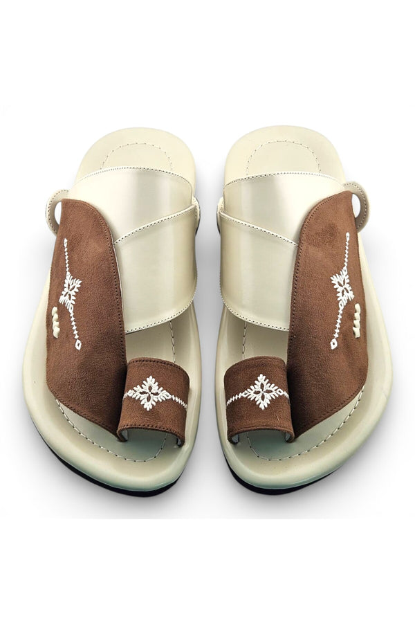 Cream / Dark Beige
