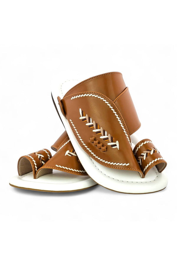 Camel / White
