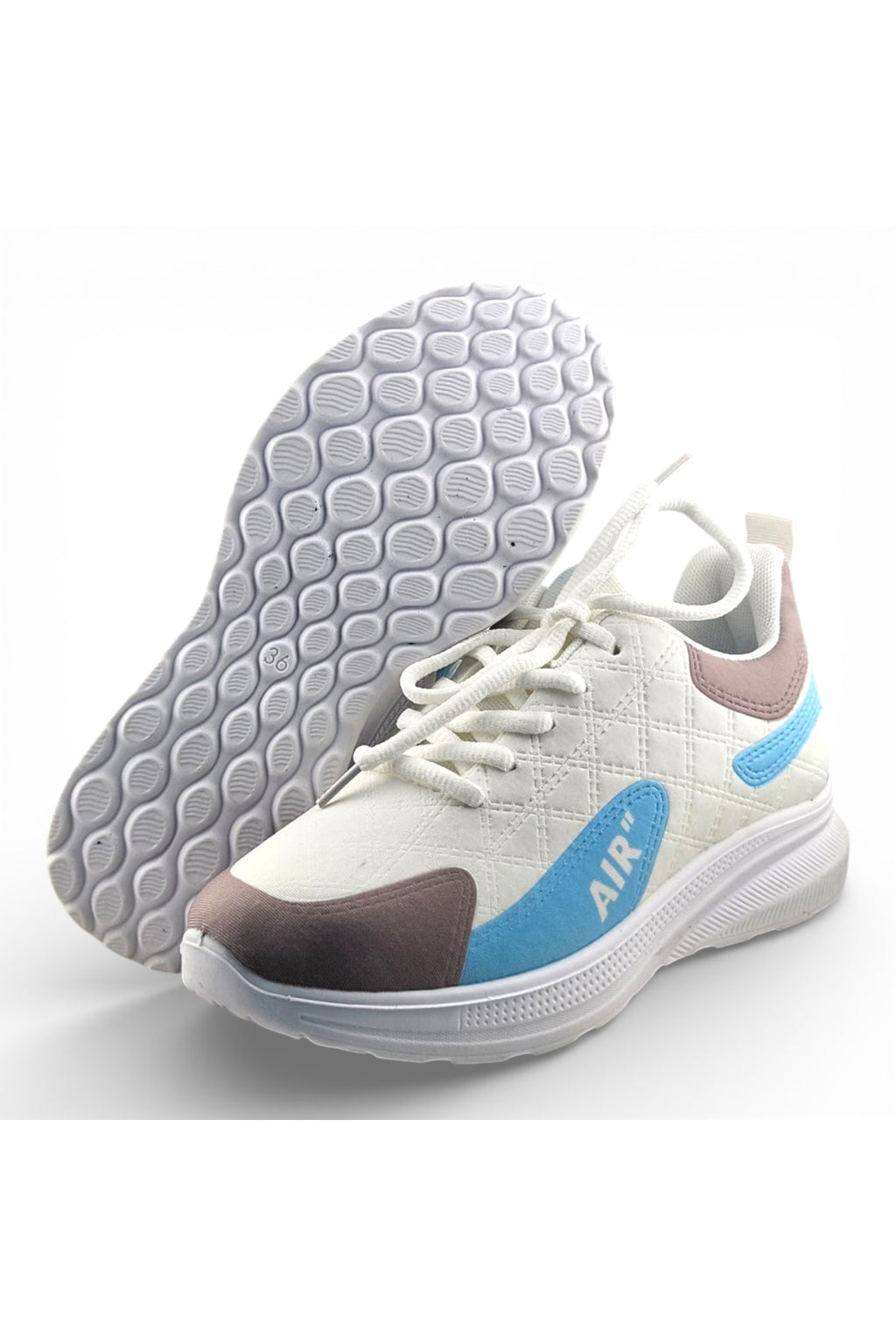White / Blue