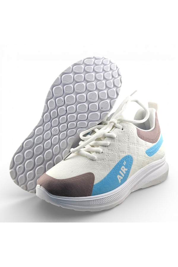 White / Blue