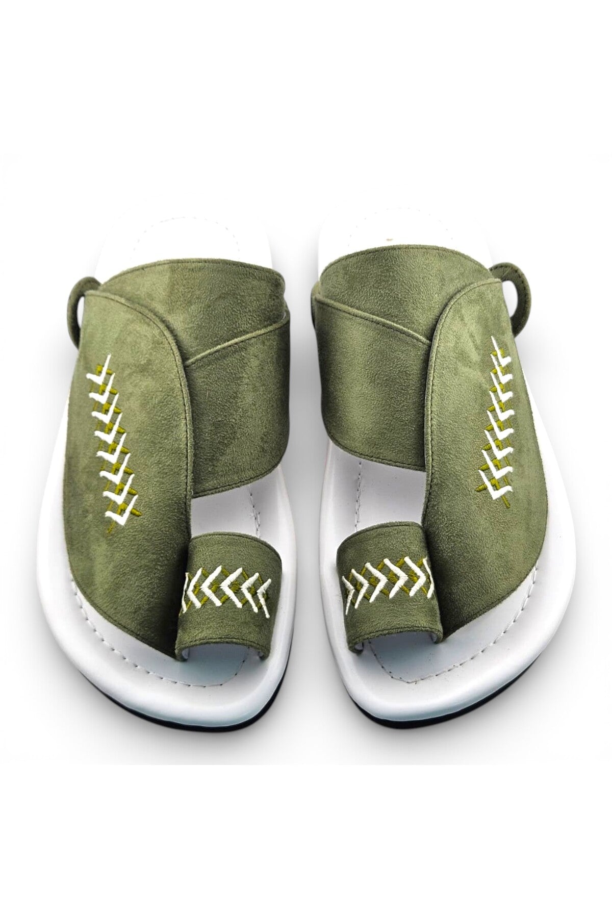 White / Olive