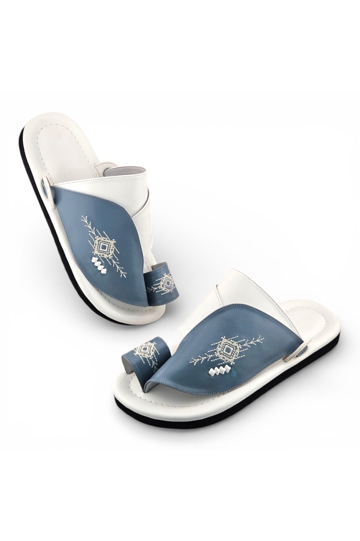 Light Sky Blue / White