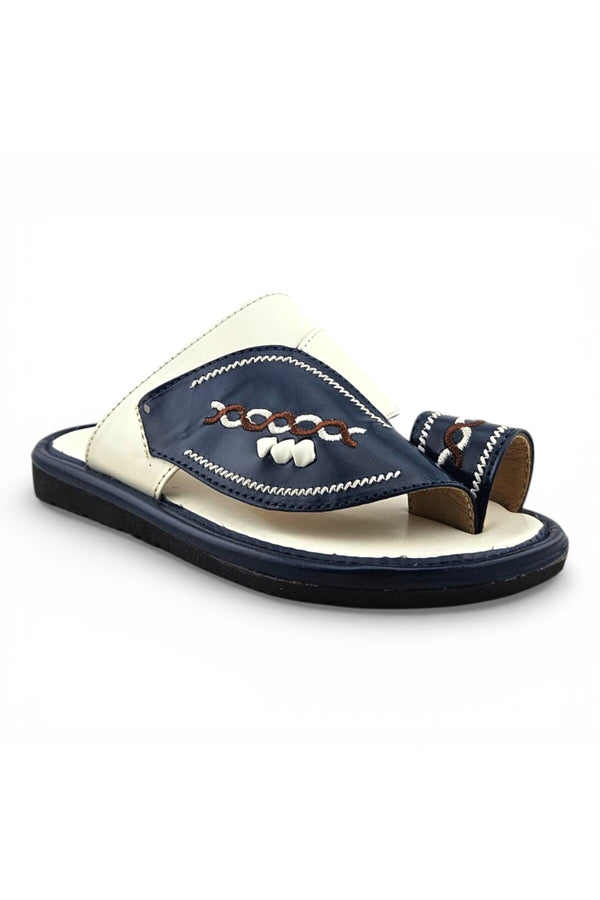White / Navy