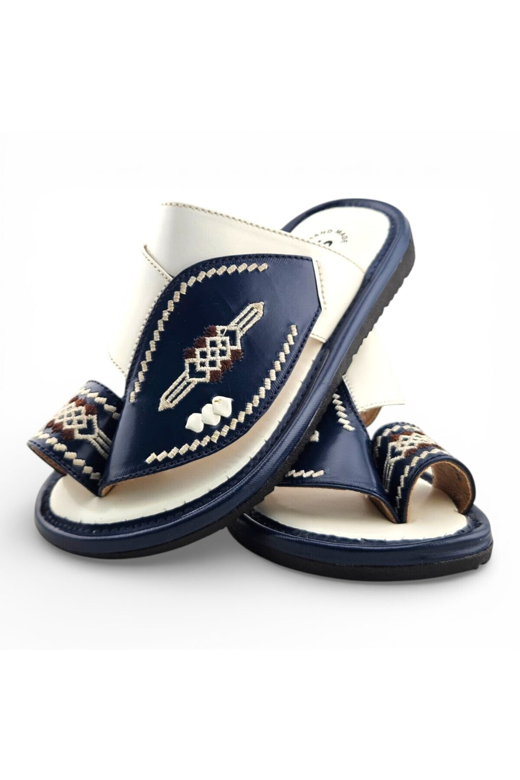 White / Navy