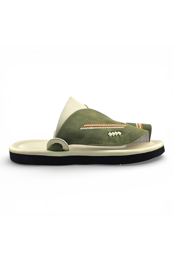 Olive / Cream