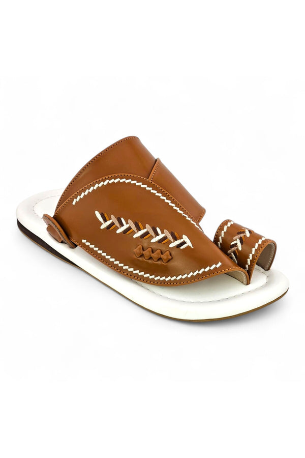 Camel / White