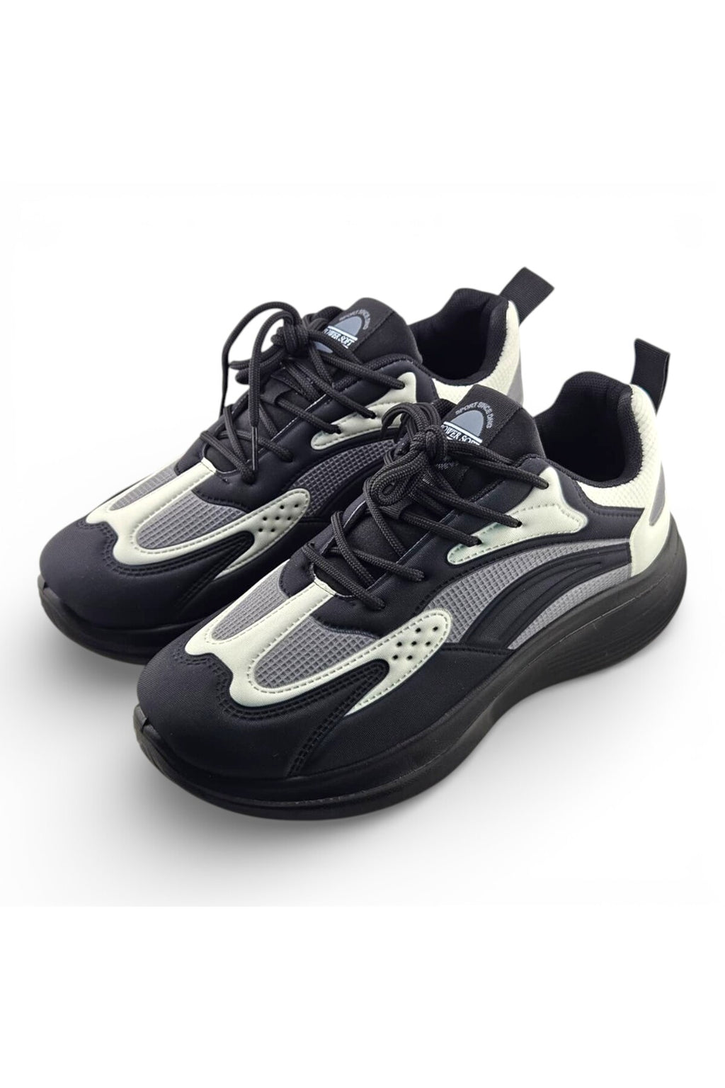 Black / Dark Grey / Off White