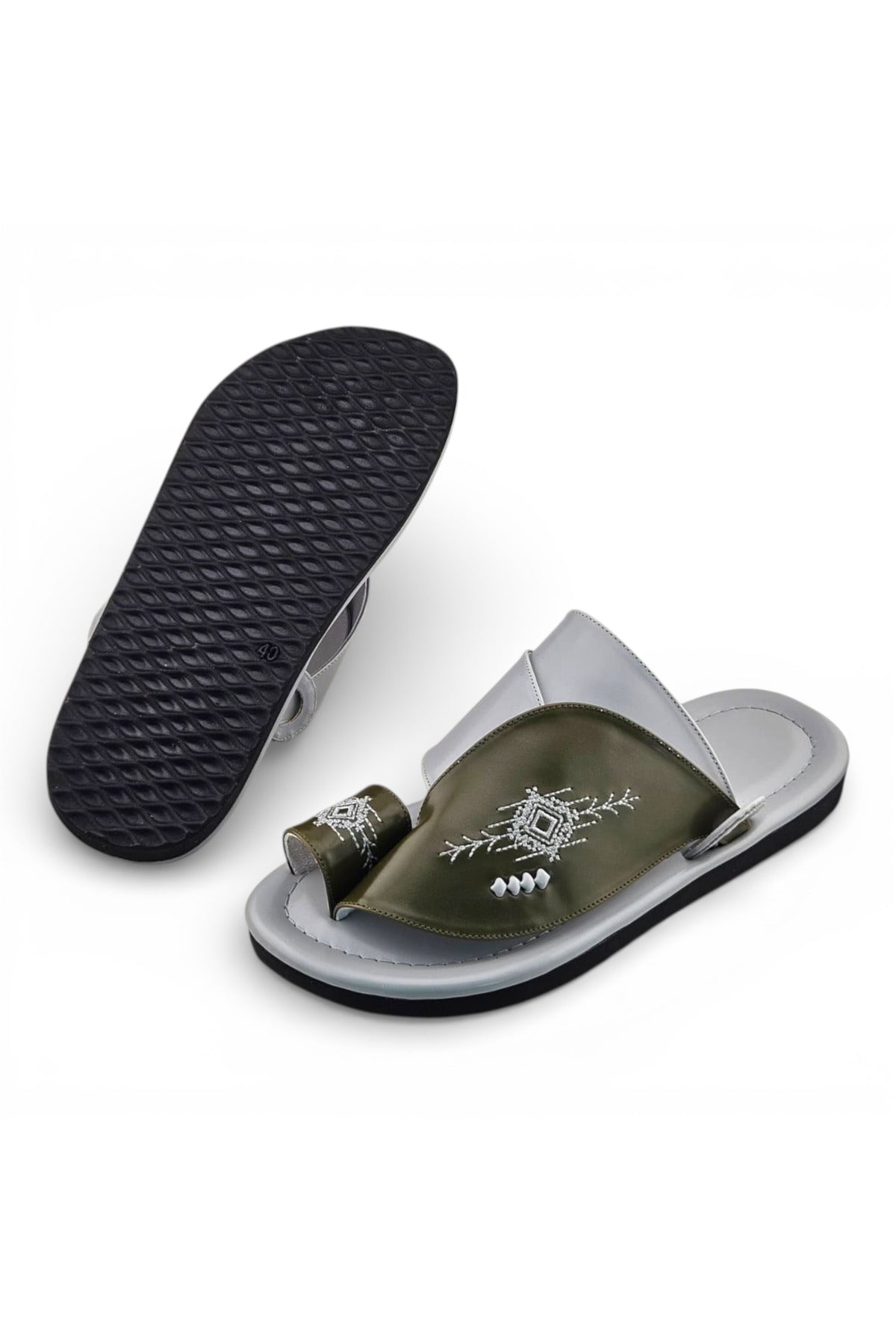Olive / Light Grey
