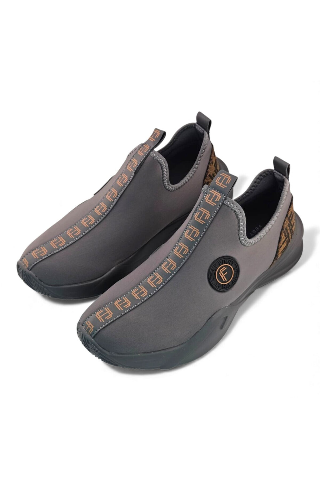 Dark Grey / Brown